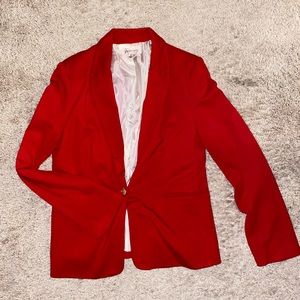 Red blazer